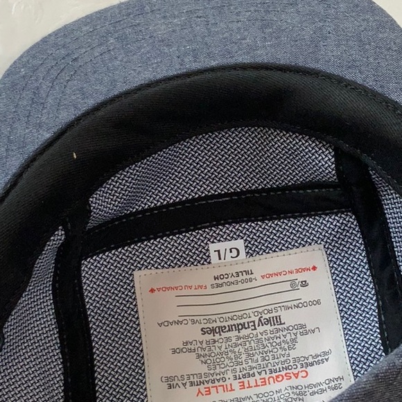 Tilley FLETCHER CAP - Denim Blue - Picture 11 of 12